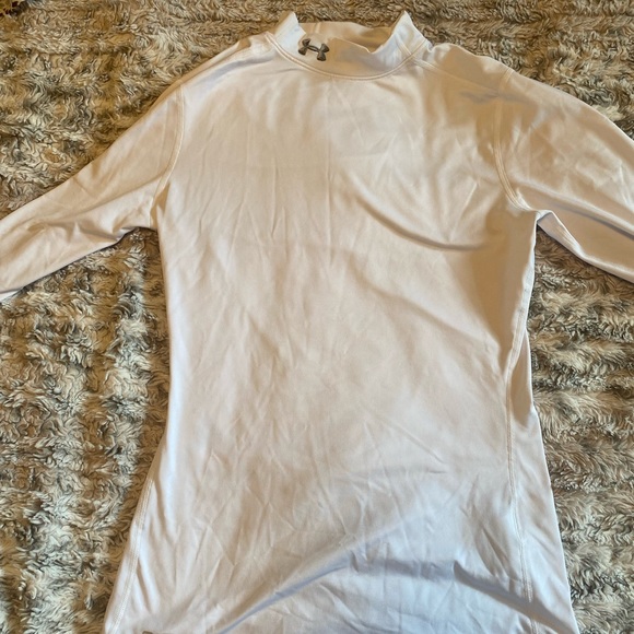 Under Armour Tops Under Armor White Cold Gear Compressive Long